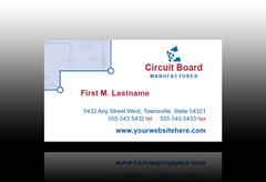 electronics-manufacturing-business card-template
